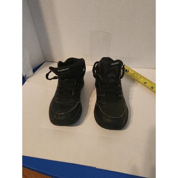 Reebok Other - REEBOK Baby~Toddler Boy's High Top Lace Up Sneakers 11 Black